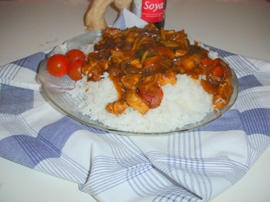 Recept Kyckling wok